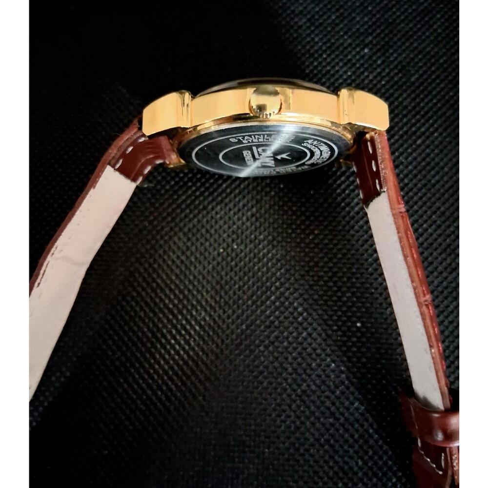 Vintage Camy Men's Leather Mechanical Watch RARE - Picture 7 of 8